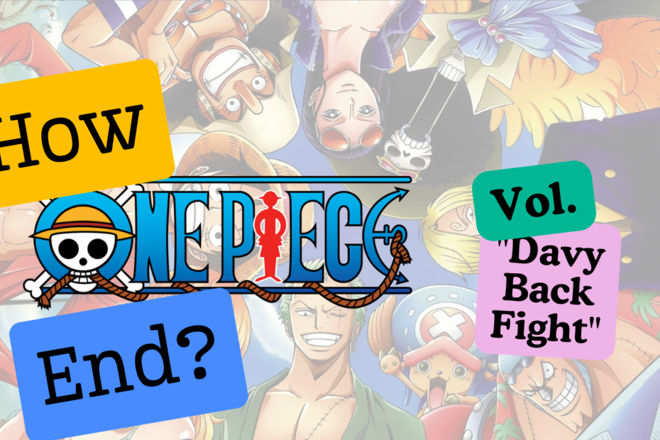 How did the vol. Davy Back Fight of One Piece Manga End